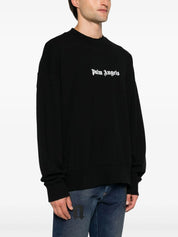 CLASSIC LOGO CREWNECK BLACK WHITE