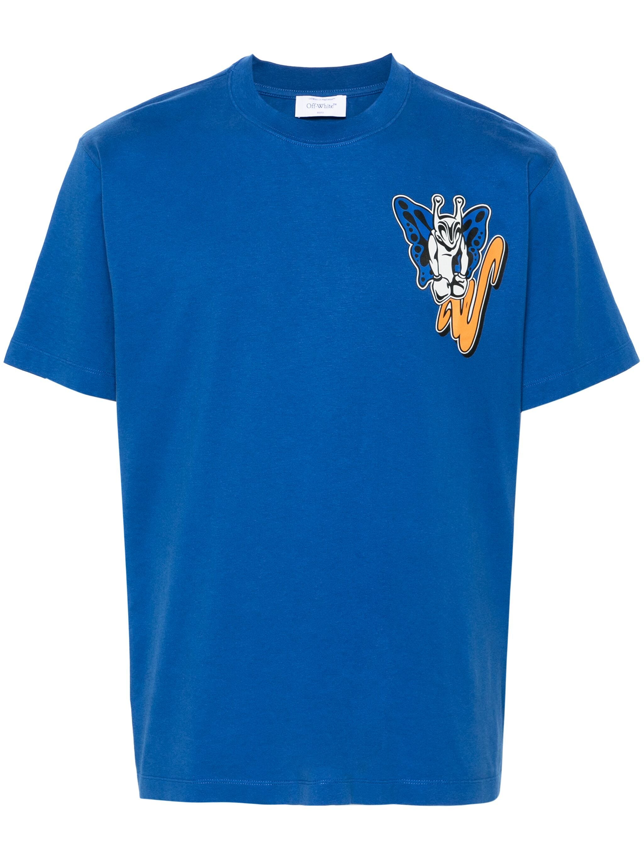 GANG SLIM S/S TEE TRUE BLUE - MULTICOLOR