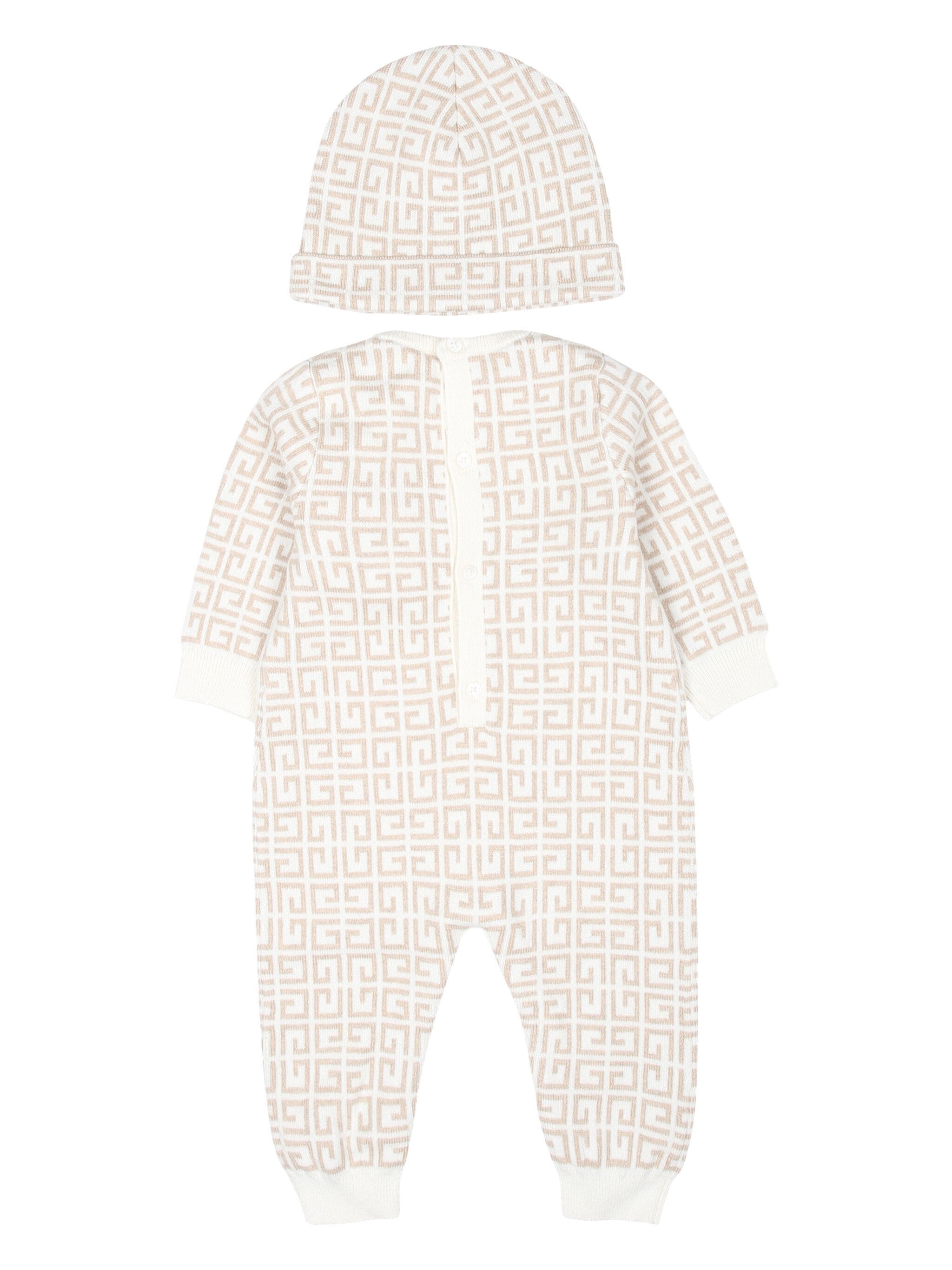 Givenchy Kids 4G-motif romper set