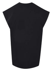 VTMNTS PARIS EMBROIDERED SLEEVELESS T-SHIRT