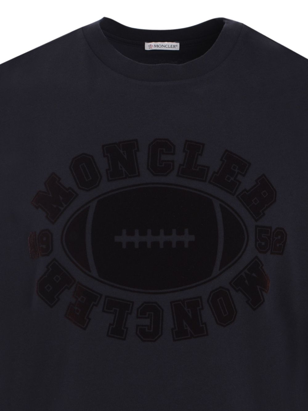 Rugby Motif Cotton T-Shirt