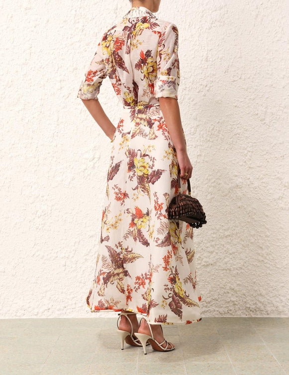 Matchmaker Floral Flare Skirt