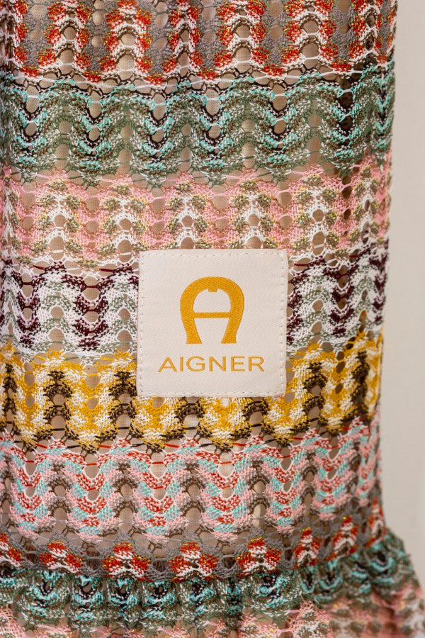 SKIRT FANCY WOVEN WOVEN BADGE