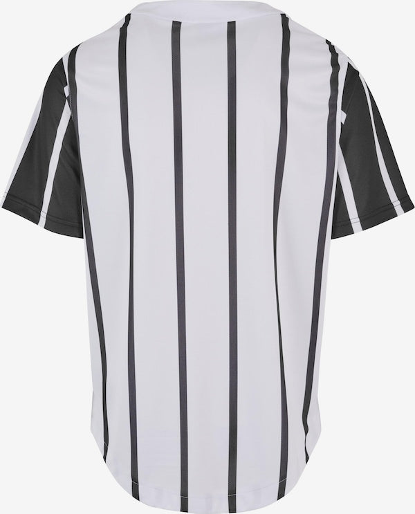 SERIF STRIPED BLOCK BASEBALL SHIRT