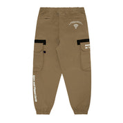 MOONFACE PATCH CARGO PANTS