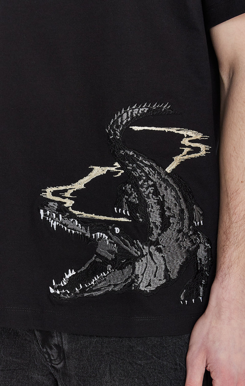 MIDNIGHT ALLIGATOR T-SHIRT