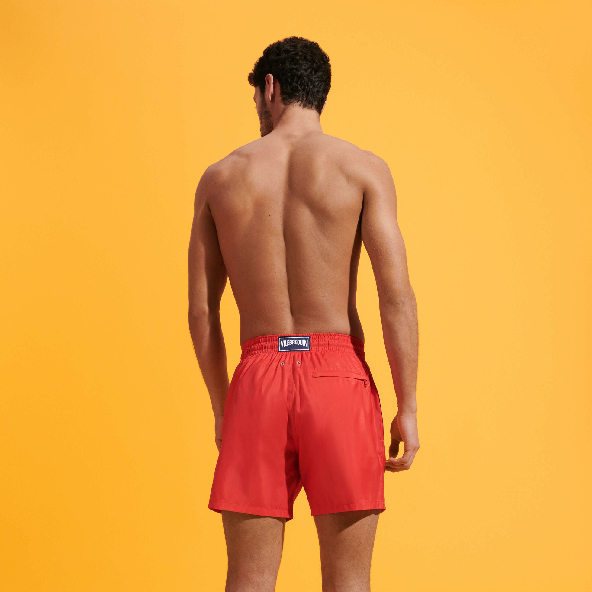 Men Swim Shorts Ultra-light and Packable Solid