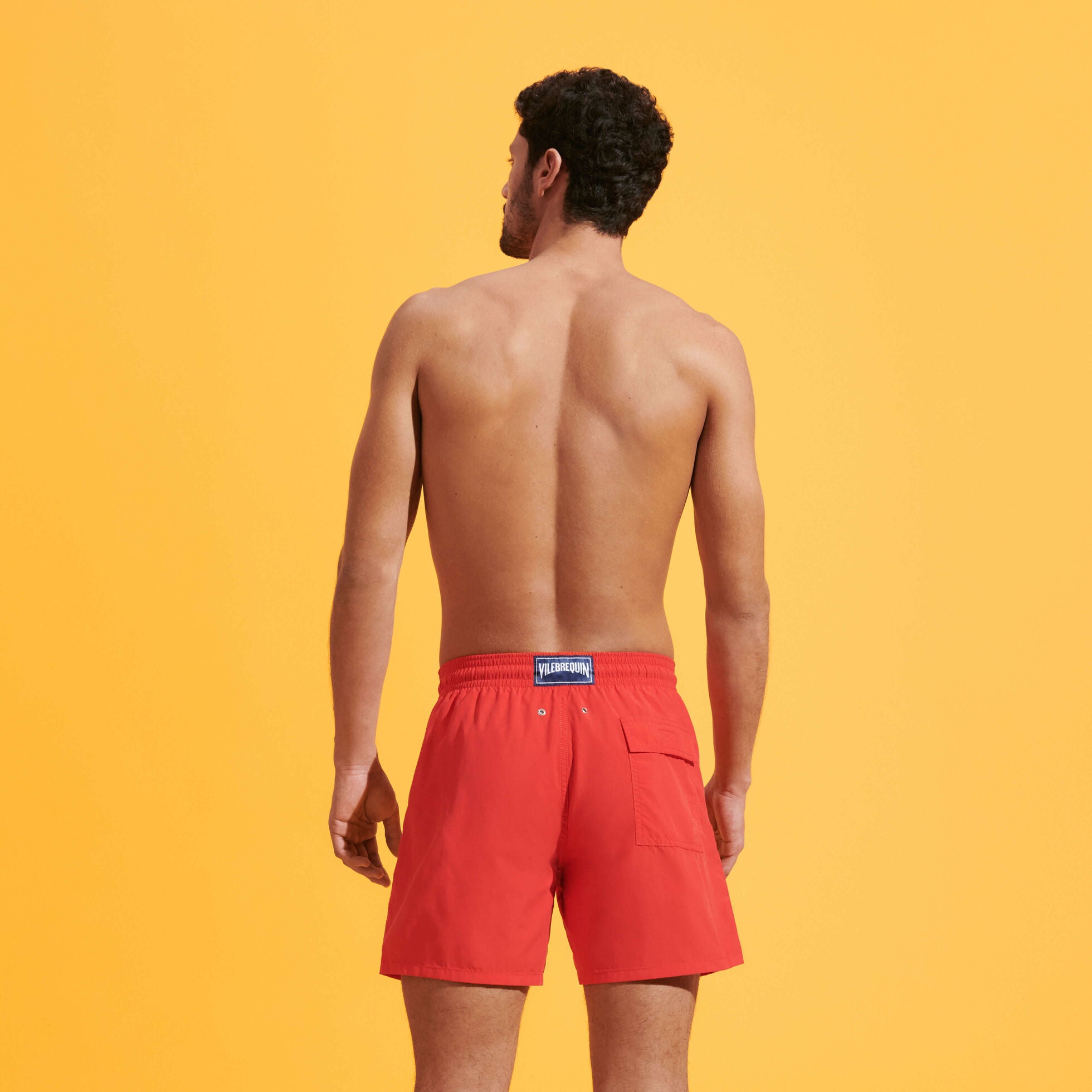 Men Swim Shorts Water-reactive Crabs & Shrimps