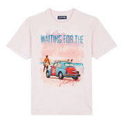 Cotton Men T-shirt Waiting for Sun