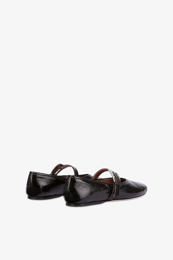 SVEVA BUCKLE BALLET FLAT