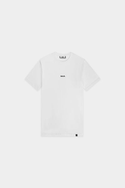 BRAND SLIM FIT T-SHIRT BRIGHT WHITE